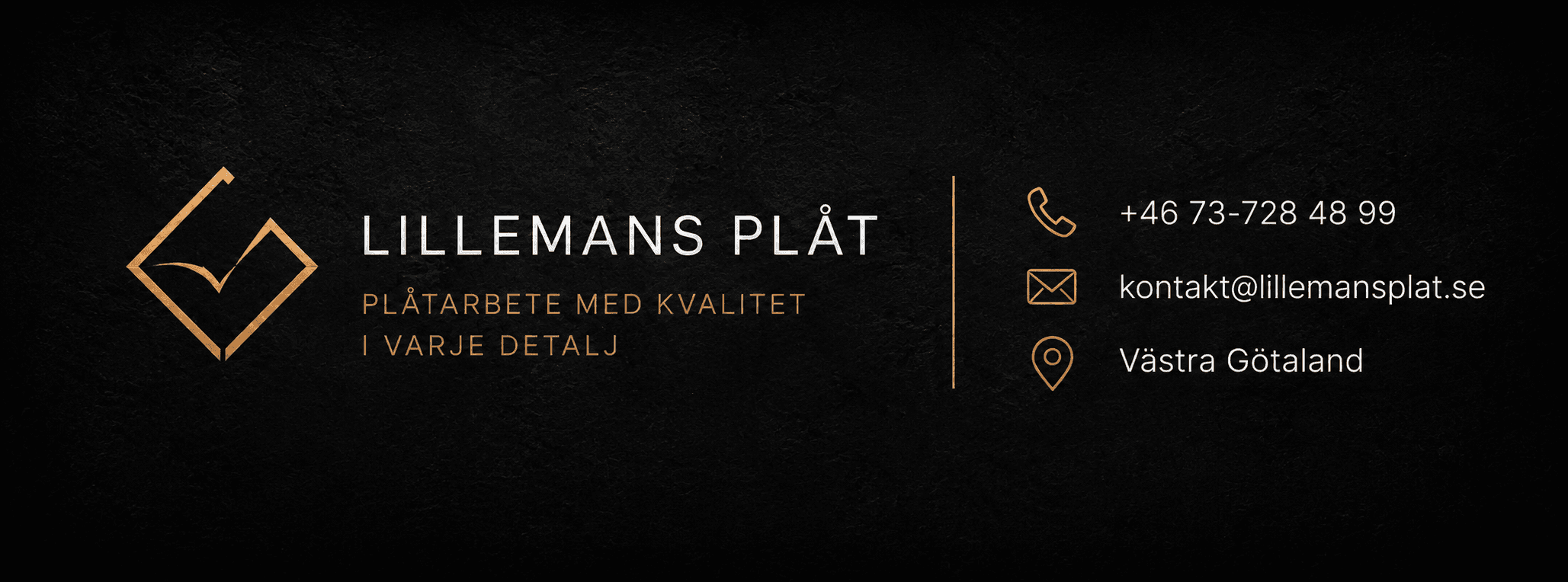 Lillemans Plåt footer